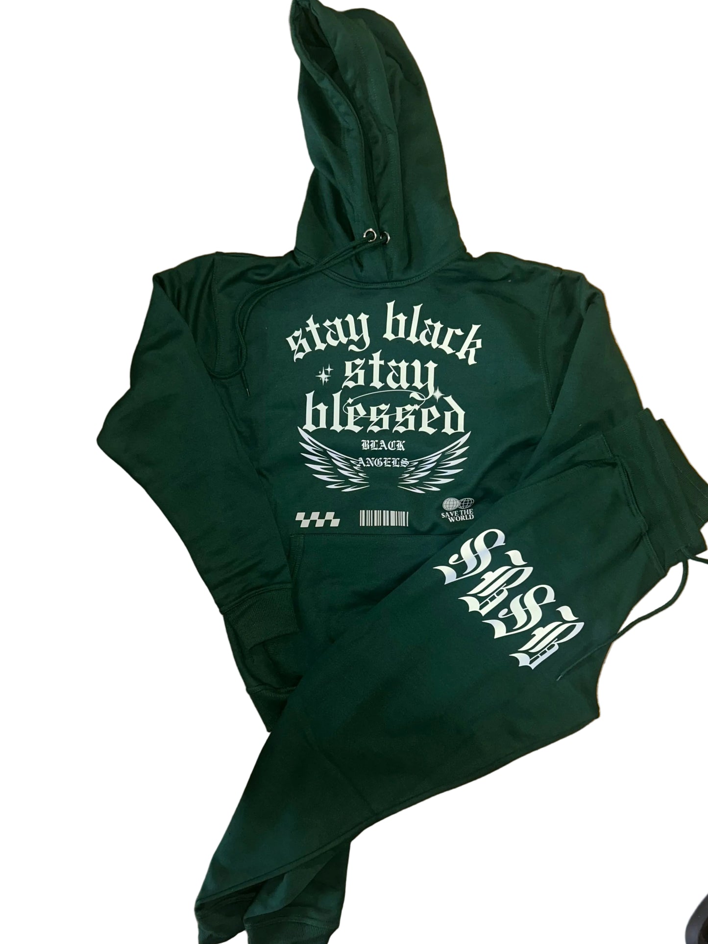Green Black Angels (Sweatsuit)