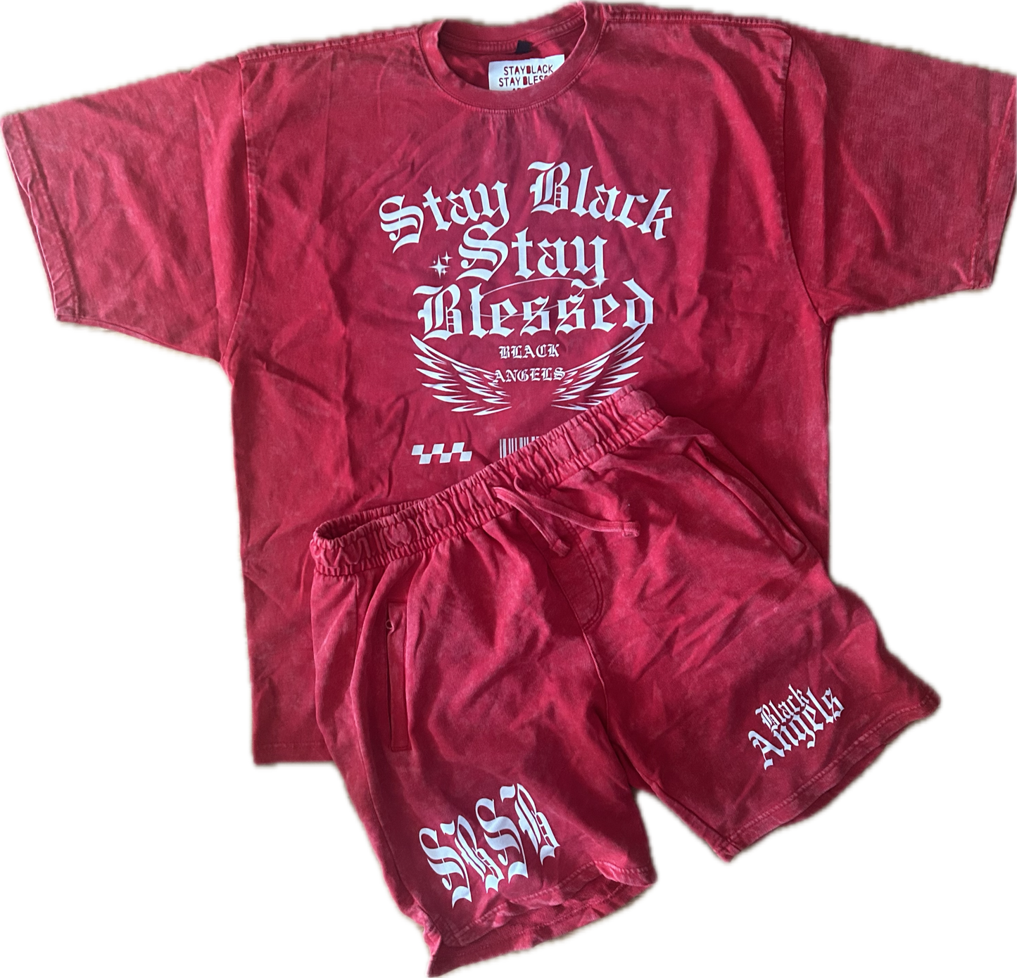 Black Angels red Acidwash (outfit)