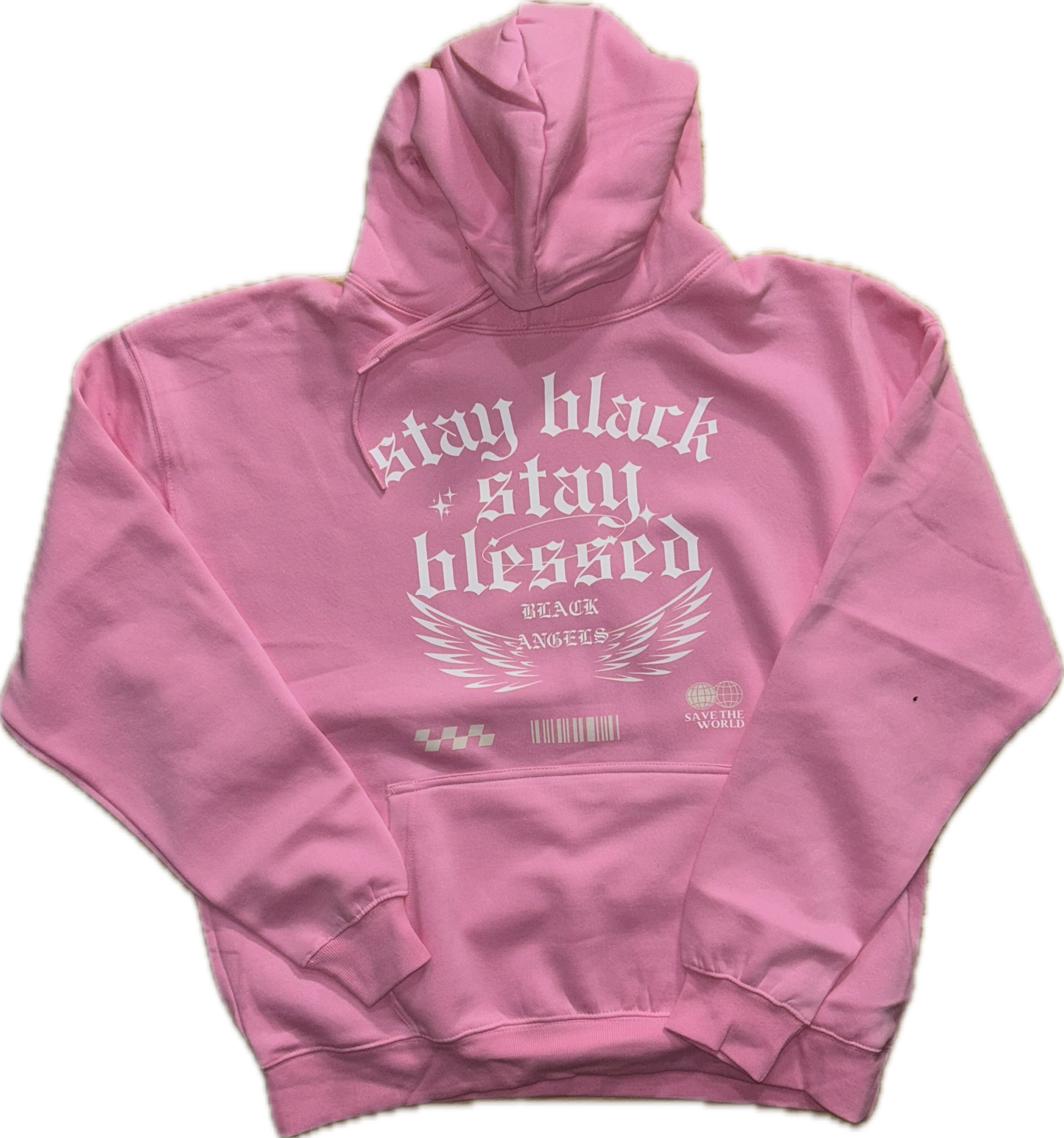 Blank Angels stacked sweatsuit ( Pink)