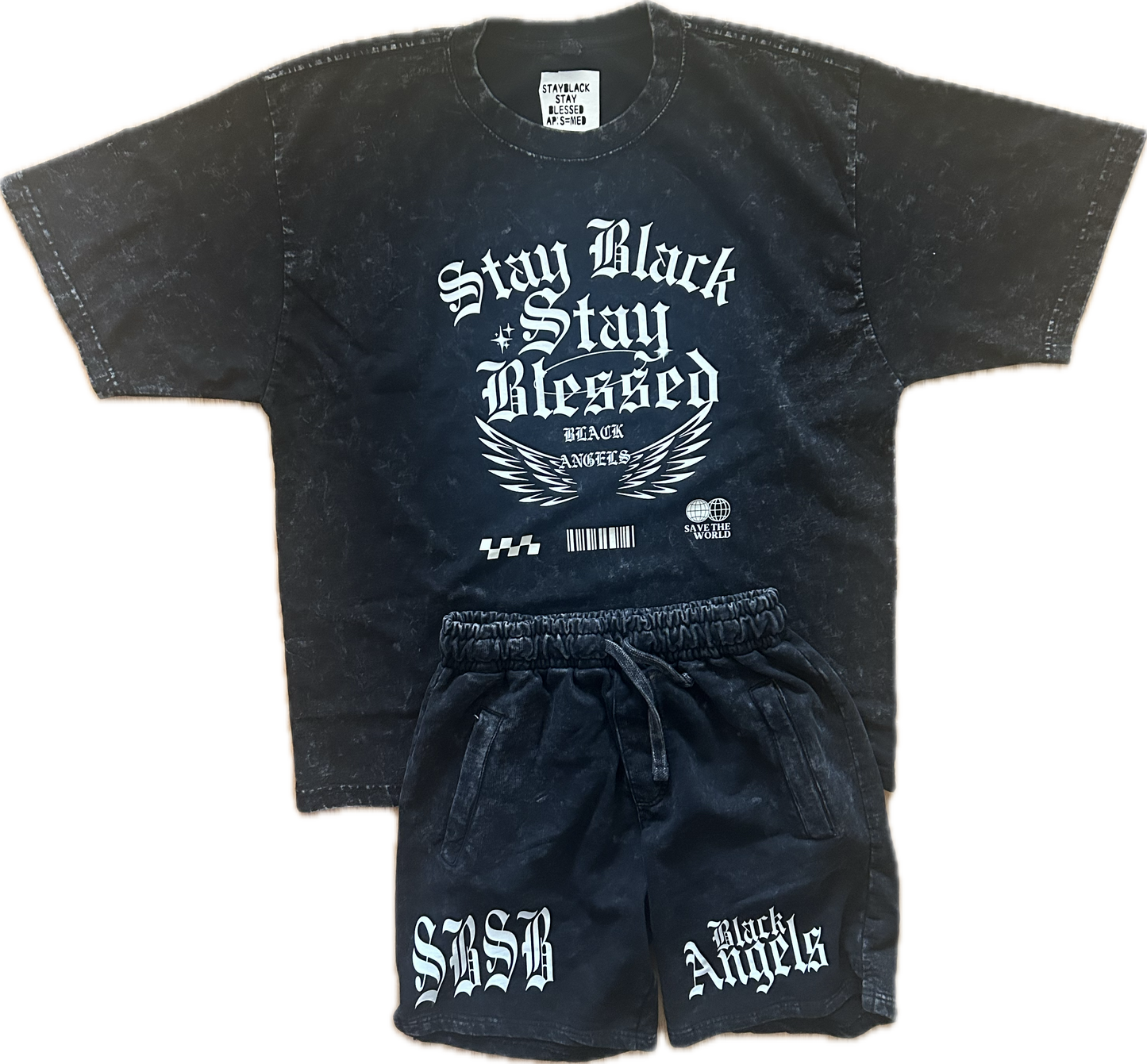Black Angels Acidwash black (black)