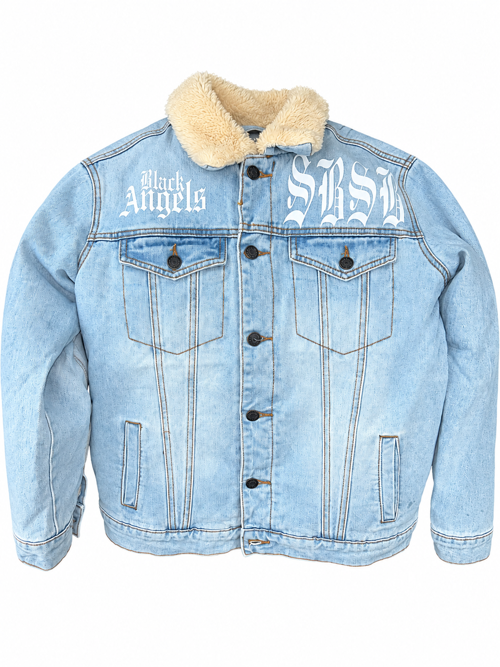 SBSB Lamb Blue Jean Jacket