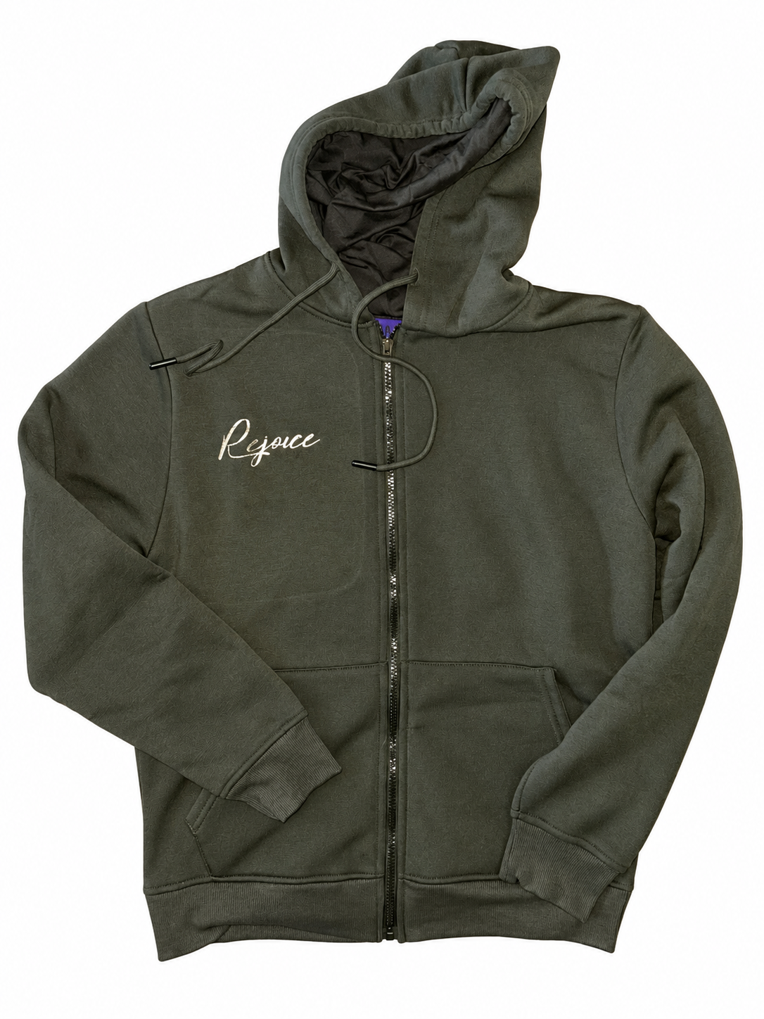 Rose Gold Rejoice sweatsuit (forest green)