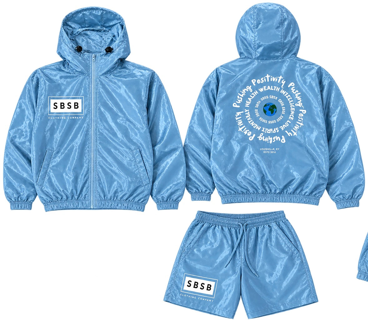 SBSB CC Windbreaker SHORTS SET