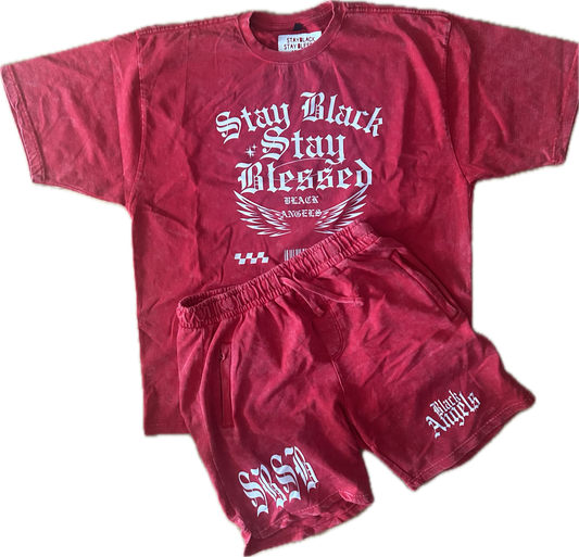 Black Angels red Acidwash (outfit)