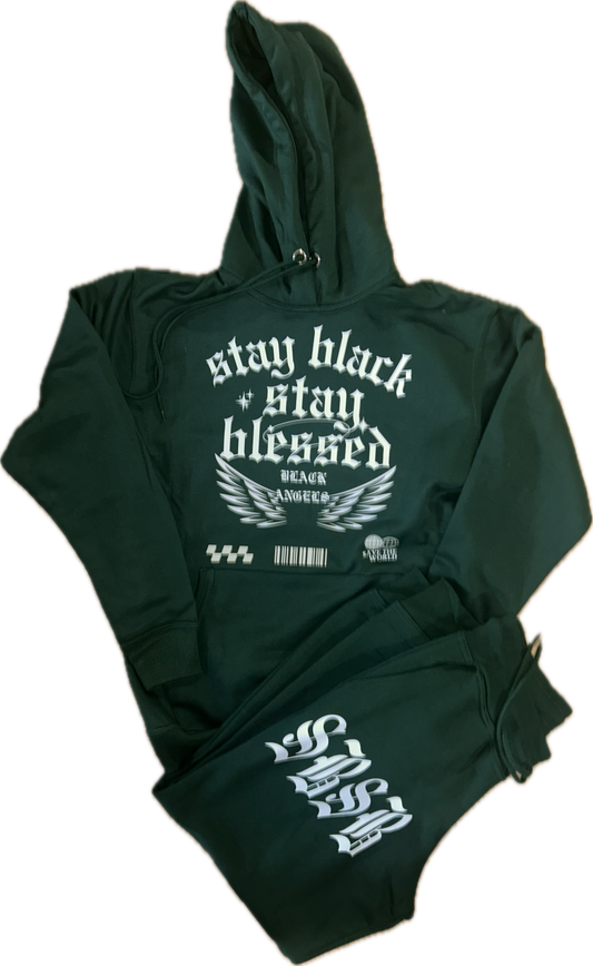 Green Black Angels (Sweatsuit)