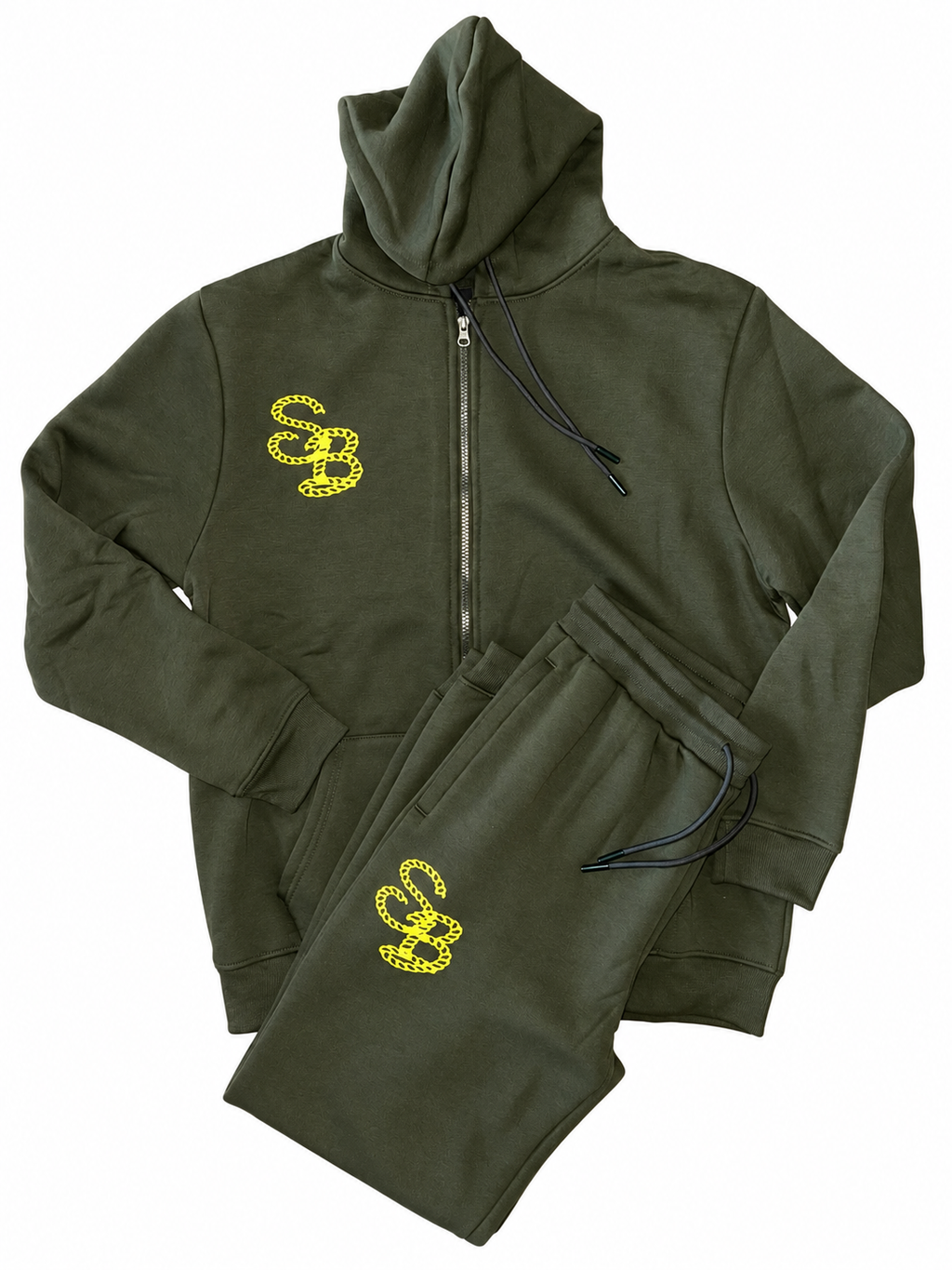 SB ROPE sweatsuit (green)