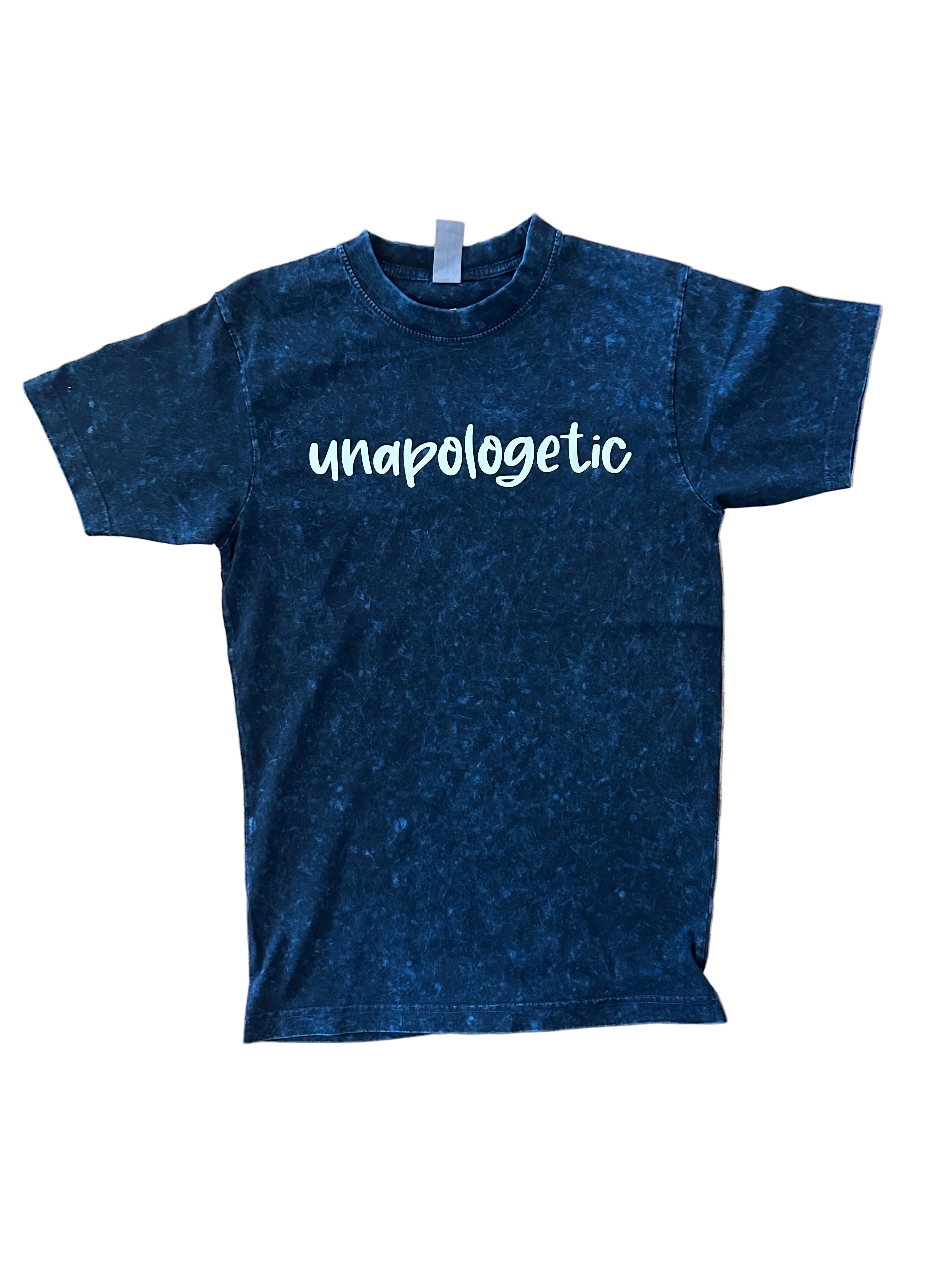 Unapologetic navy blue acid wash