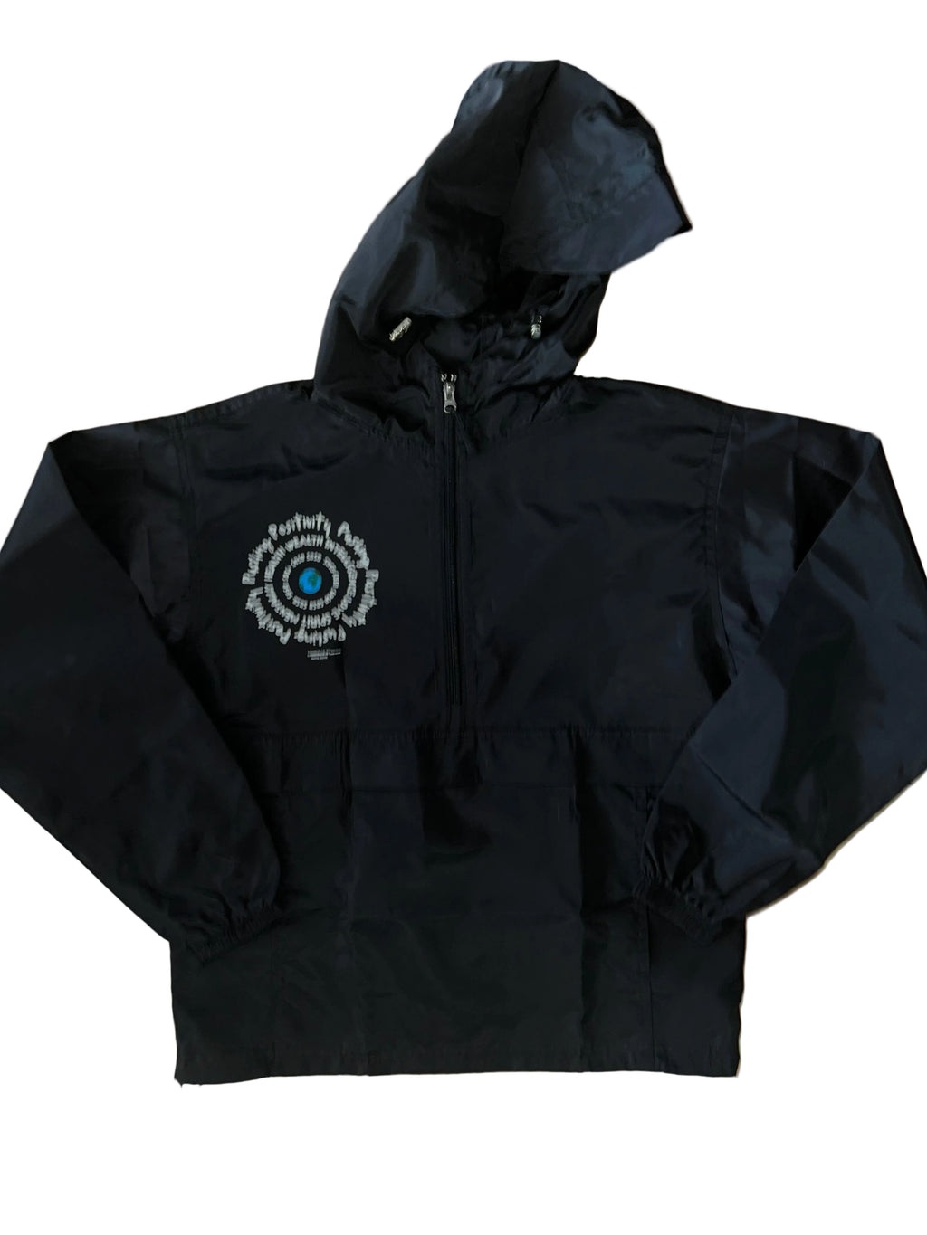 Pushing positivity windbreaker set black