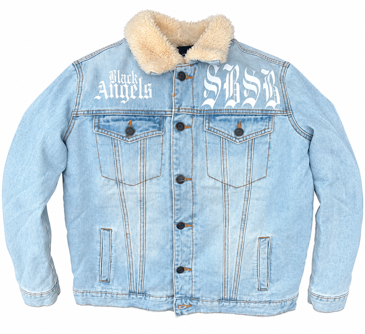 SBSB Lamb Blue Jean Jacket