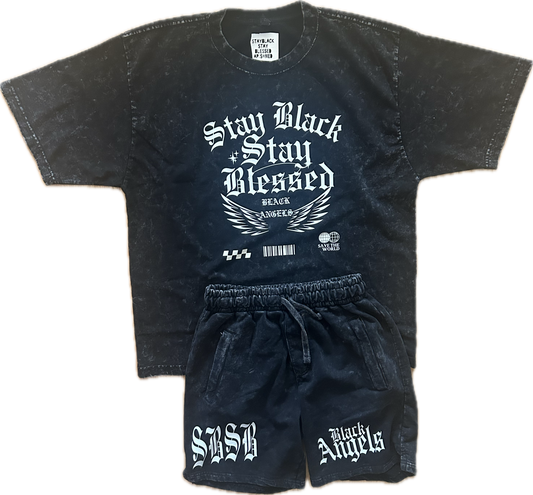 Black Angels Acidwash black (black)