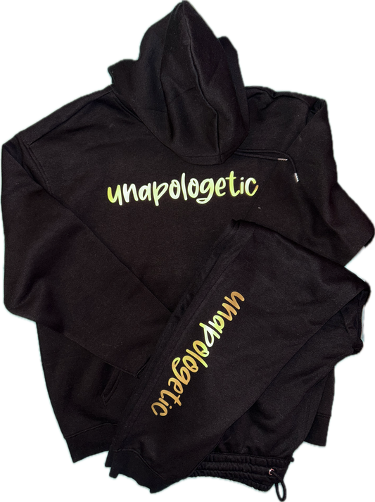 Unapologetic sweatsuit