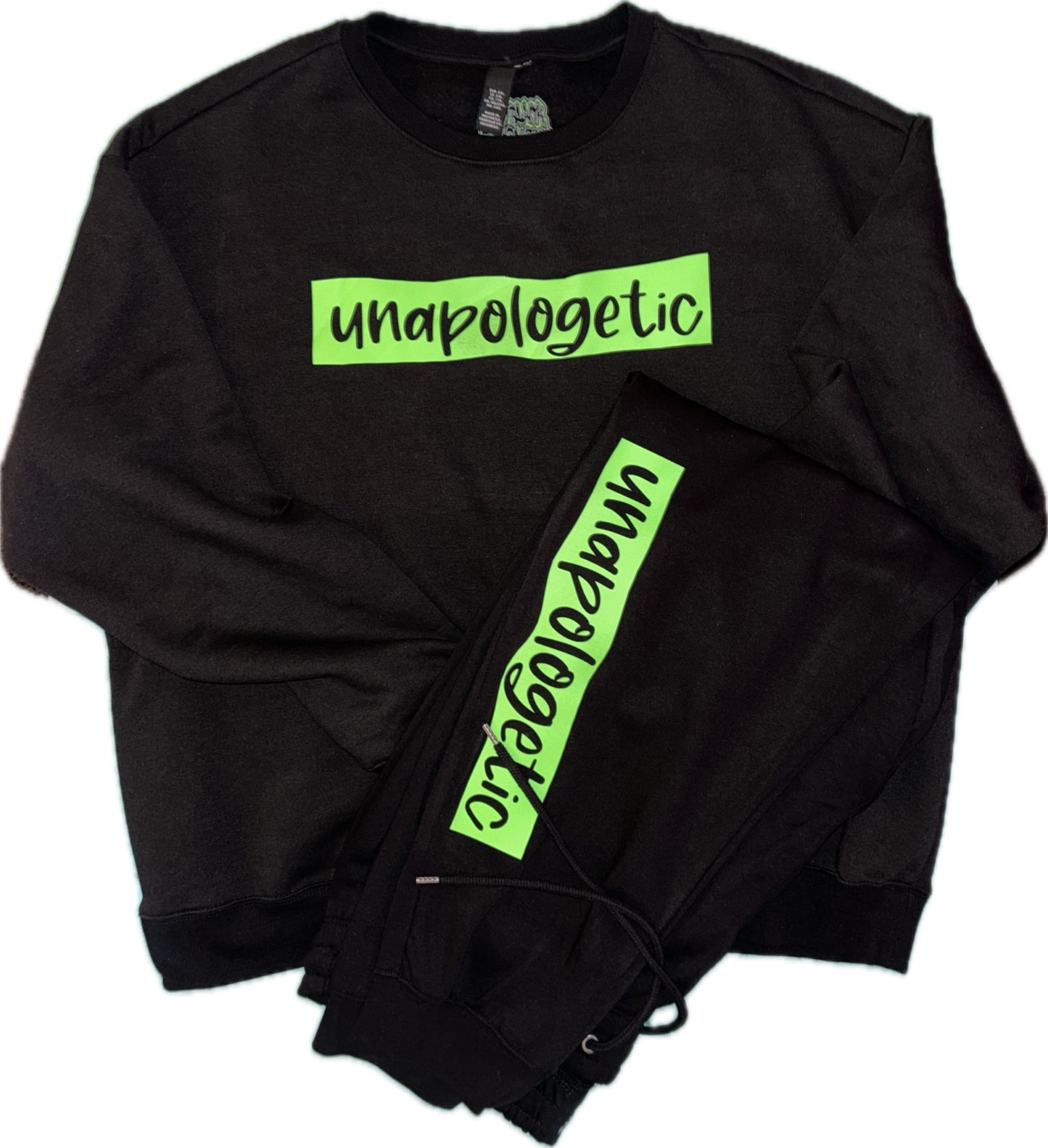 Unapologetic sweatsuit